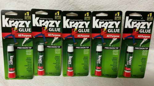 Lot Of 13 Elmers Krazy Glue Original Crazy Super Glue All Purpose Instant Repair