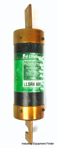 Littelfuse llsrk-600 class-rk1 powr-pro time-delay fuse 600a 600vac *new* for sale