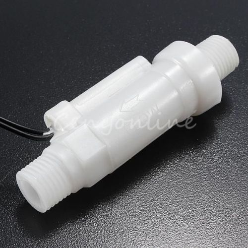 Magnetic abs water flow switch sensor self-clean both outer thread diameter 11mm for sale