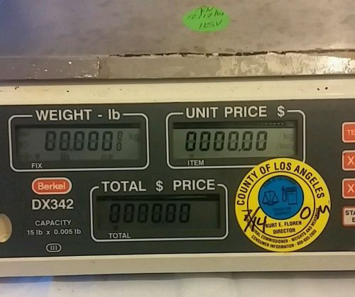 Used avery berkel dx342 shop scale for sale