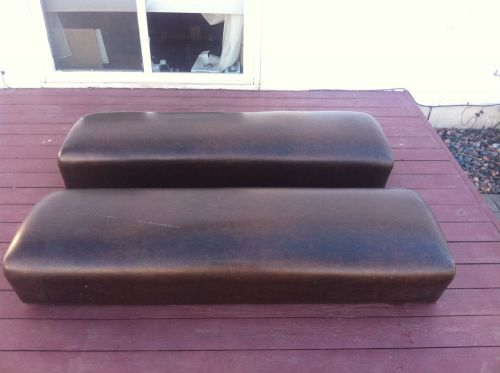 Two Vintage Restaurant Booth Seating Bench for Home ,Camper or Party Room