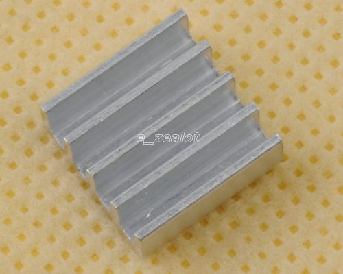 10pcs heat sink 11x11x5mm five tooth aluminum cooling fin ic heat sink perfect for sale