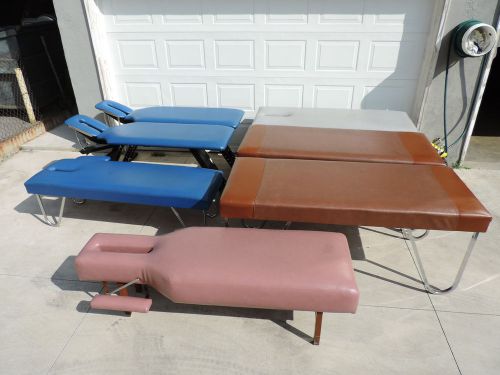 Chiropractic Adjustment Adjusting Tables Package 7 Total in Sale