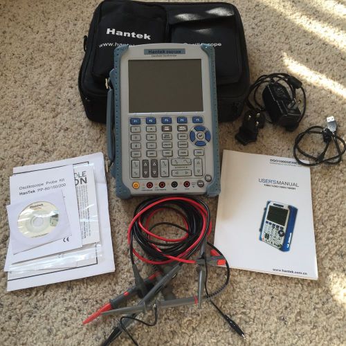 Hantek DSO1200 Handheld Digital 2CH 200MHz Oscilloscope+ Scopemeter Multimeter
