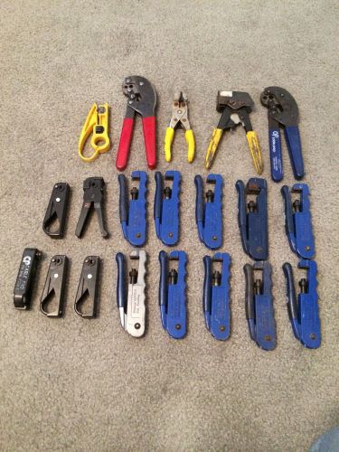 Cable Pro/Cable Prep/Thomas &amp; Betts-(20)-Count Lot Of Tools!!!!!!