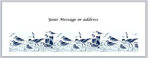 30 Birds Personalized Return Address Labels Buy 3 get 1 free (bo206)