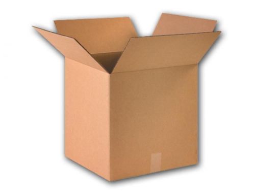 25 10x10x10 Boxes corrugated shipping cubes mailing 10&#034; x 10&#034; x 10&#034;
