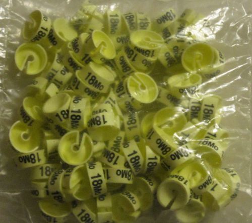 100 18 month hanger size markers garment retail store supplies for sale