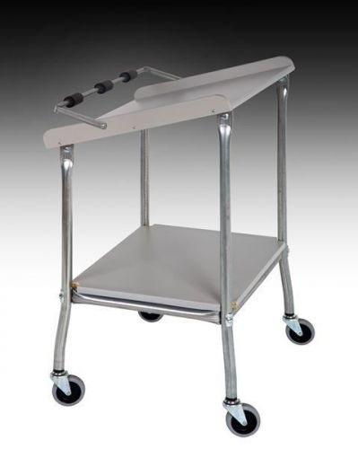 High Quality Mobile Instrument Cart w/ Plastic Laminate Top - USA Made  EZ 45-8G