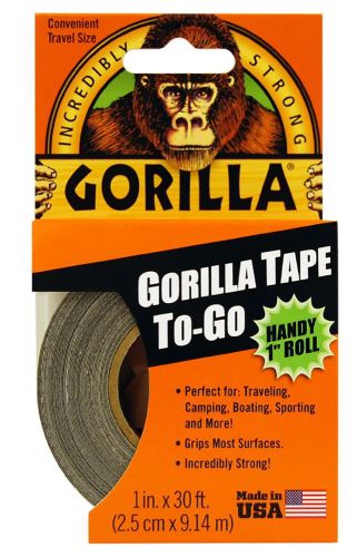 Gorilla tape 1 inch x 30 feet heavy duty black duct tape #6100102 for sale