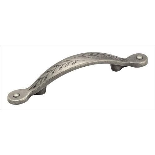 Amerock Inspirations Leaf BP1580-WN Weathered Nickel Cabinet Pull