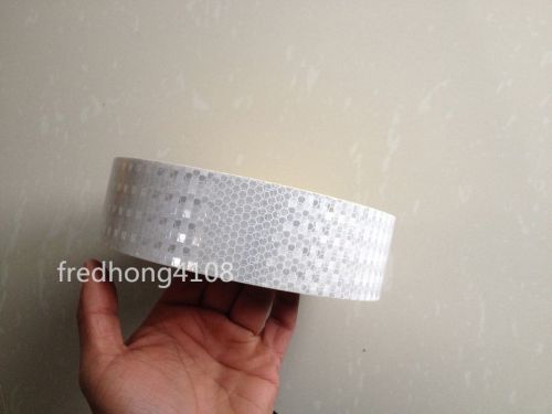 Silver safety reflective tape warning tape sticker self adhesive tape 5cm width for sale