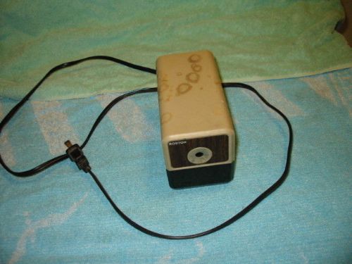 Vintage Boston electric pencil sharpener Model #18 works great USA made quality