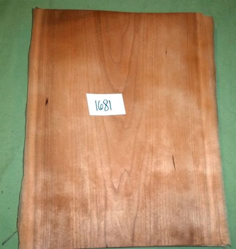 Cherry 14.5 x 11 wood veneer  (#v1681) for sale