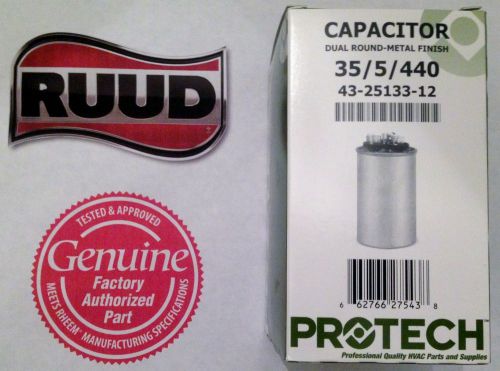 Packard TRCFD355 35+5 MFD 440/370V ROUND Capacitor