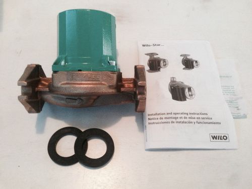 NEW Wilo 4090779 Star 32BF BRONZE Wet Rotor Hydronic Circulating Pump, 115-Volt