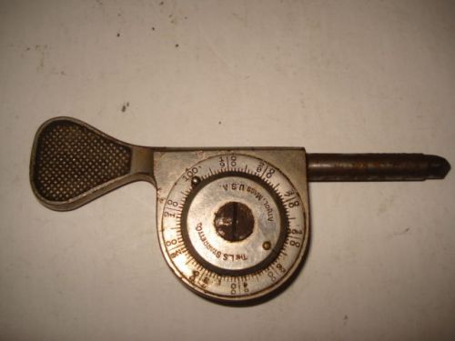 Vintage  The LS. STARRETT Co. High Speed Dial Indicator 107