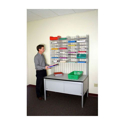 Charnstrom 32 Pockets Raised Mail System with Legal Depth
