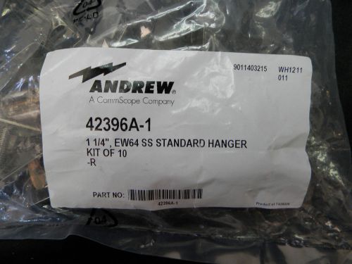 1 1/4&#034; SS Standard Hanger kit of 10