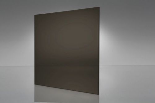Bronze transparent acrylic plexiglass sheet 1/8&#034; x 12&#034; x 12&#034; #2370 for sale