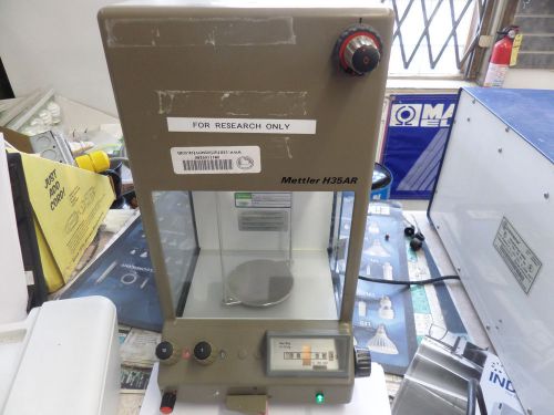 Mettler-Instrument-H35AR-Laboratory-Scale-Max-160G-Used
