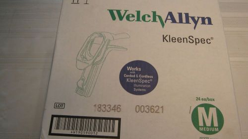 New Kleenspec vaginal specula, 24 each, size medium