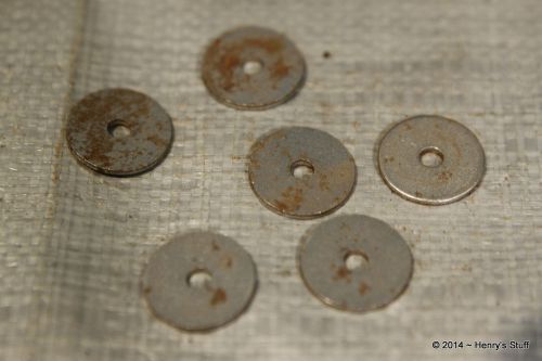 3/16&#034; Steel &#034;Large Face&#034; Washers - Approx 1800 units - SKU2100