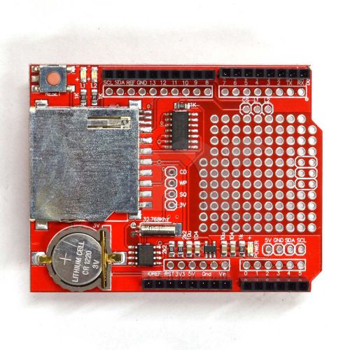 Data Logger Module Logging Shield Data Recorder Shield for Arduino UNO SD Card