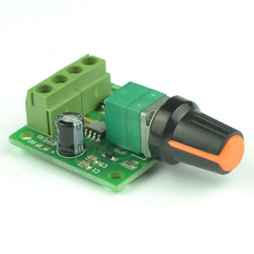 ON-OFF Switch + Speed Regulation DC Motor Speed Controller 1.8V-15V