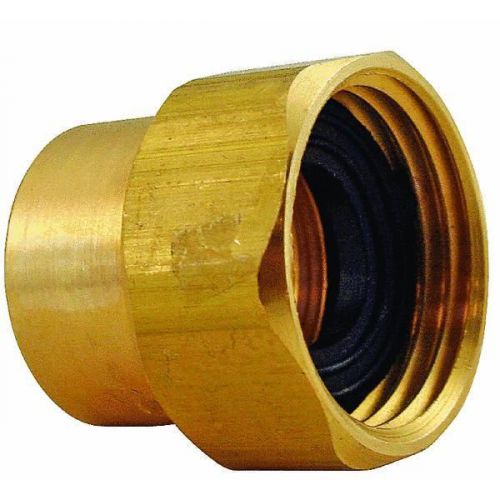 Jones stephens corporation g20-121 female hose x female pipe thread adapter 3/4&#034; for sale