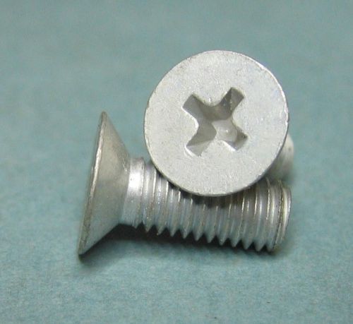 300 - pieces steel 3/8&#034;-long 10-32 phillips flat head machine screw for sale