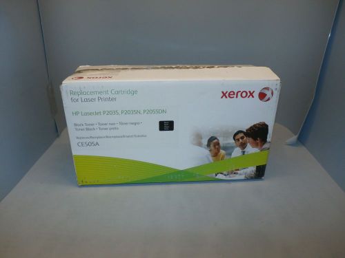 XEROX 6R1489 FOR HP CE505A BLACK LASERJET TONER CARTRIDGE P2035 P2035N P2055DN