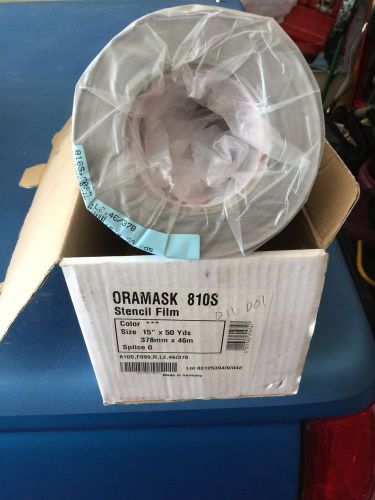 OraMask 810S Spray Mask Stencil Film - 15 inch x 50yds