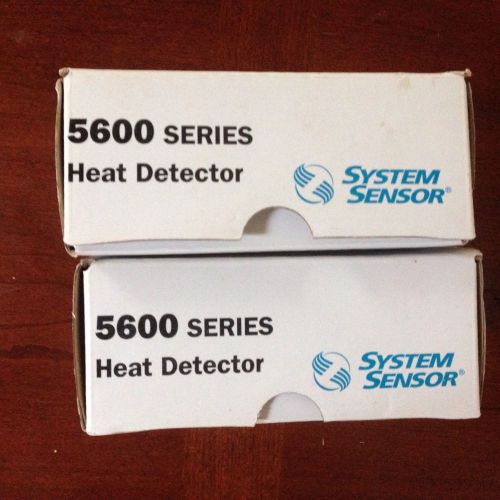 Heat Detector System Sensor 5603. Quantity Of 2.