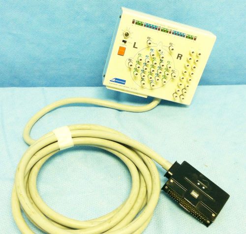 Nihon Kohden JE-412A Neurofax EEG Patient Electrode Impedance Junction box