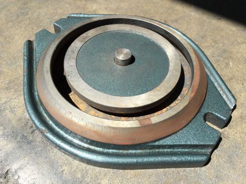 Swivel machine vise base for mill or vmc 6-3/8&#034; center to center for sale