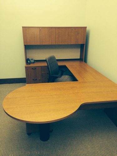 Executive Office Desk Set w/ Chairs
