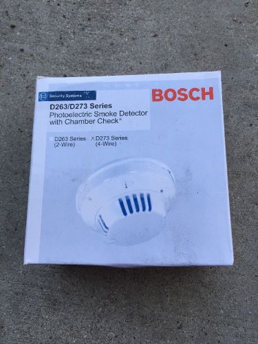 Bosch Smoke Detector 4 Wire WITH HEAT AND EOL RELAY D273THE FIRE ALARM D273