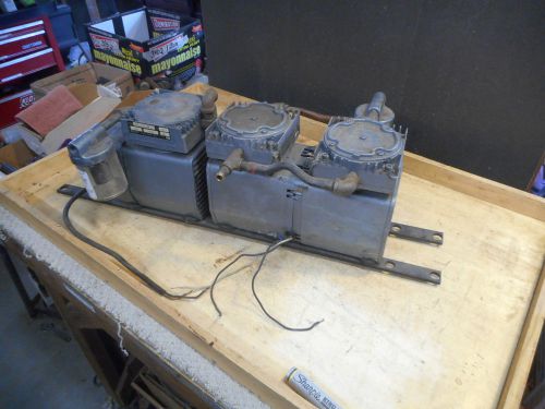 L2246- GAST DOA-P101-AA Compressor / Vacuum Pump with another GAST PUMP