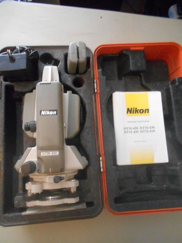 Nikon DTM 420 Total station With Hard Case