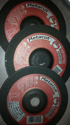 ABMAST METACUT  7&#034; X .060&#034;  CUTOFF DISC FOR METAL AND &amp; STAINLESS 3PACK D707M