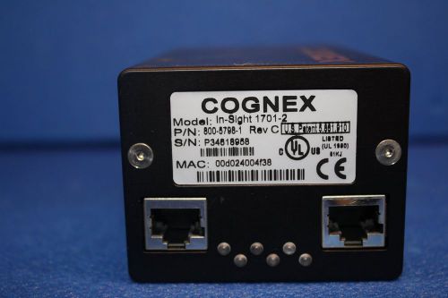 Cognex In-Sight 1701 Wafer Reader p/n: 800-5798-1