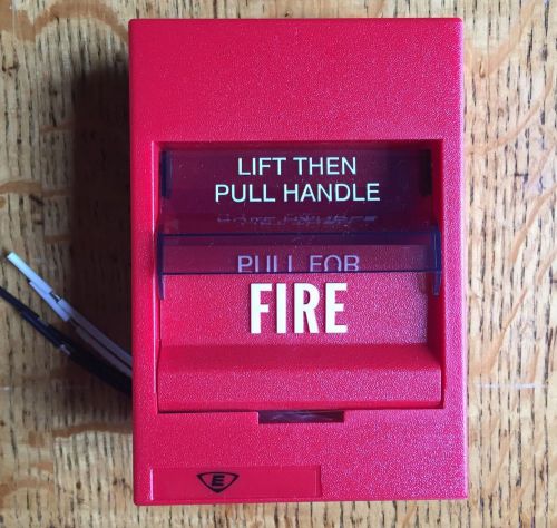 EDWARDS SIGNALING 279B-1110 Fire Alarm Pull Station, Double Action *4B*
