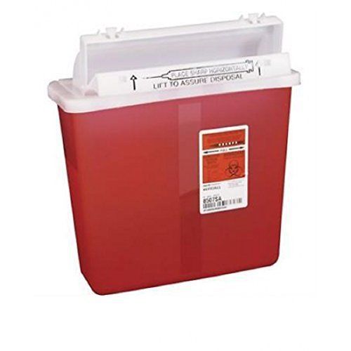 Pt# 8507sa pt# # 8507sa- container sharpstar in-room mailbox lid red 5qt ea by, for sale