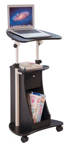 Laptop Notebook Desk Table Adjustable Height Storage Tray Portable Mobile New
