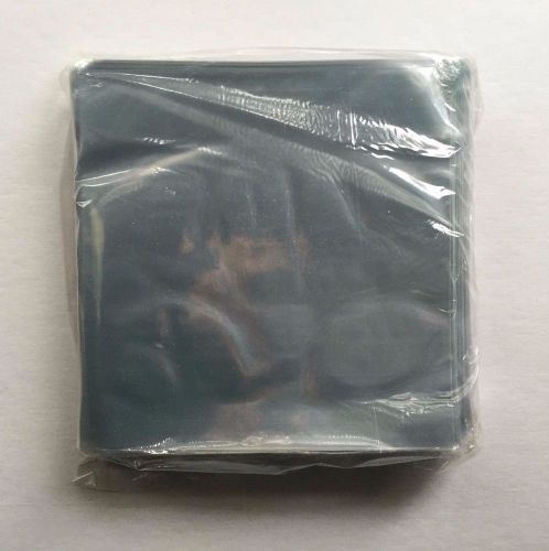 6 x 6&#034; inch pvc shrink wrap bags case of 500 - 100 gauge paper mart candles soap for sale