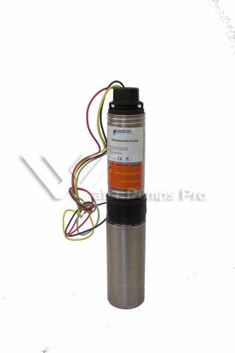 18HS10412CL Goulds 18GPM 1HP Submersible Water Well Pump 3 Wire 230V 8 Stages