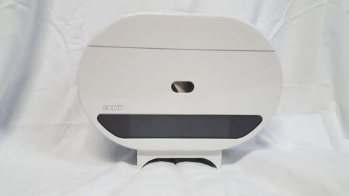 Scott JRT Junior Escort Jumbo Roll Tissue Dispenser, Toilet Paper Dispenser