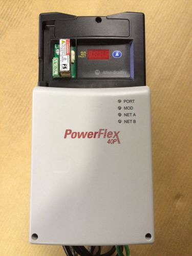 Allen bradley powerflex 40p 10hp frequency drive (vfd)  22d-d017n104 for sale