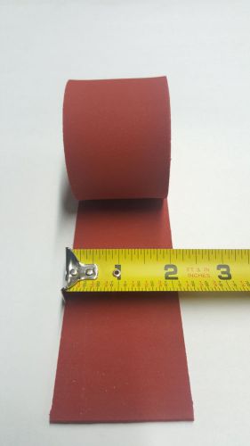 SILICONE SPONGE RUBBER ROLL  3/8 THK X 2” WIDE X  10 FT LONG HIGHT TEMP